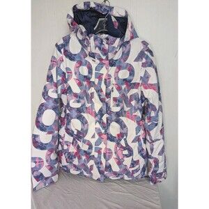 Roxy Jetty Snow Ski Jacket Womens M DryFlight Technology Performance Logo Colors